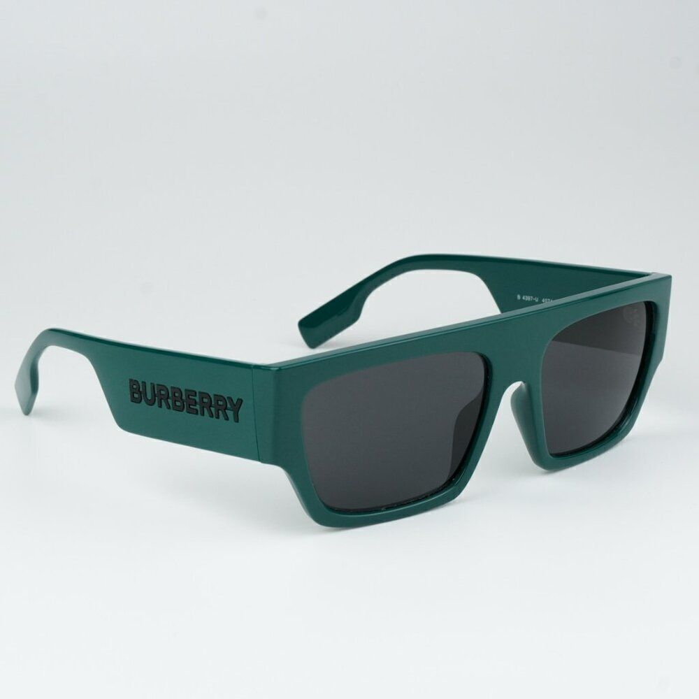 NEW Burberry BE4397U MICAH 407187 Green Dark Grey Unisex Sunglasses - Picture 6 of 10
